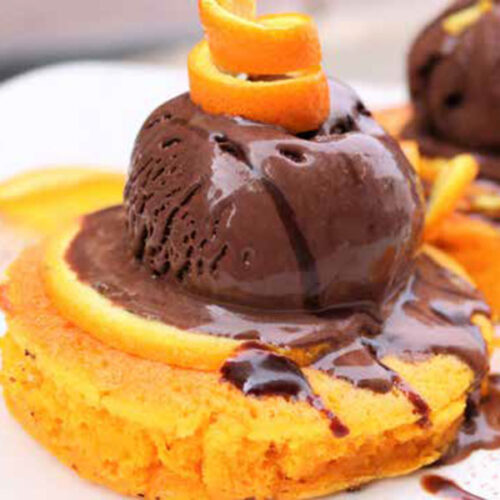 Chocolate Orange Pancake